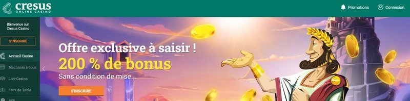 Cresus casino en ligne à France