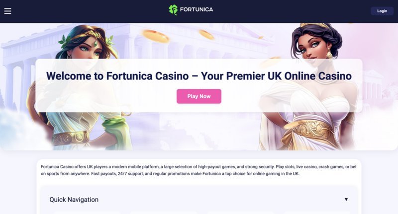 Image: Experience the Thrills of Fortunica Casino Online in United Kingdom